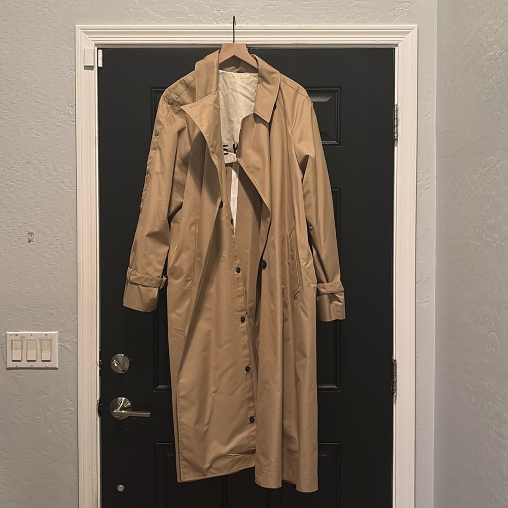 Weekend Max Mara Daphne Wool-Backed Trench Coat - Picture 9 of 11